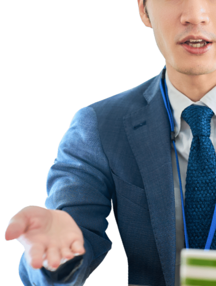 Person with clipboard