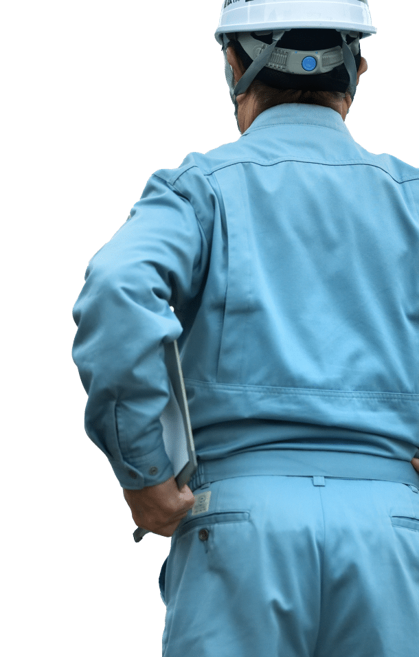 Person with clipboard